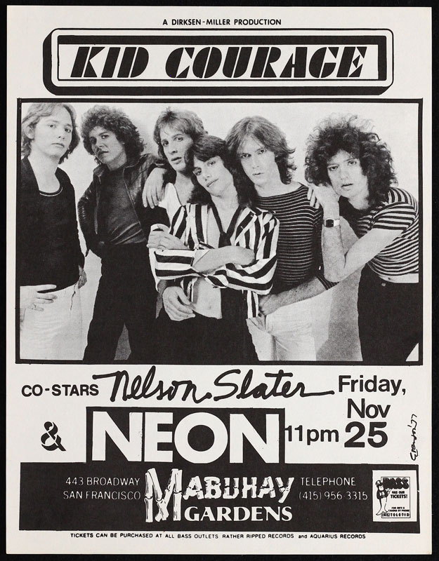 Kid Courage Punk Flyer / Handbill