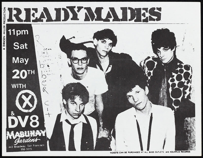 Readymades Punk Flyer / Handbill