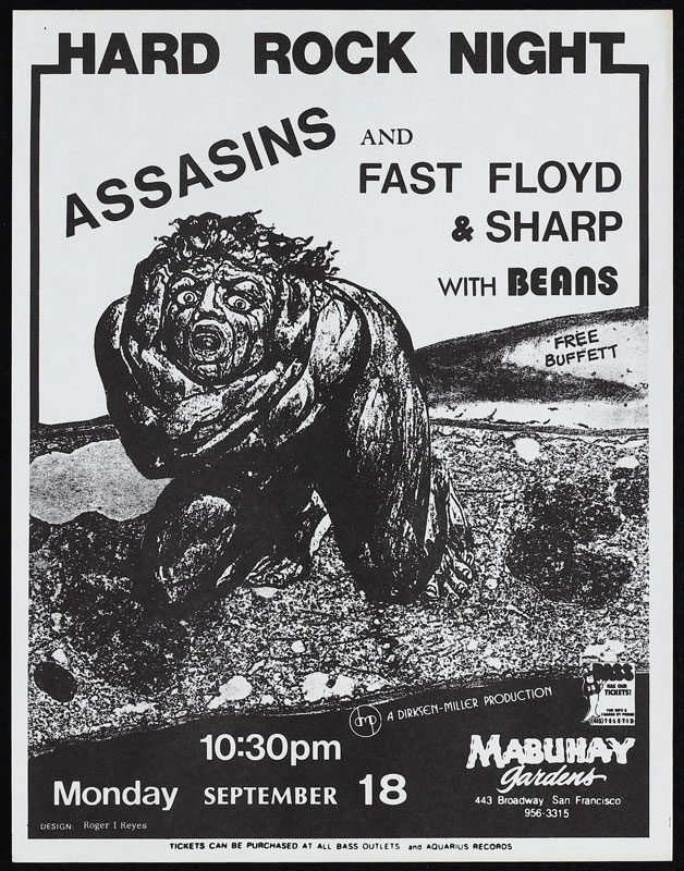 Assasins Punk Flyer / Handbill