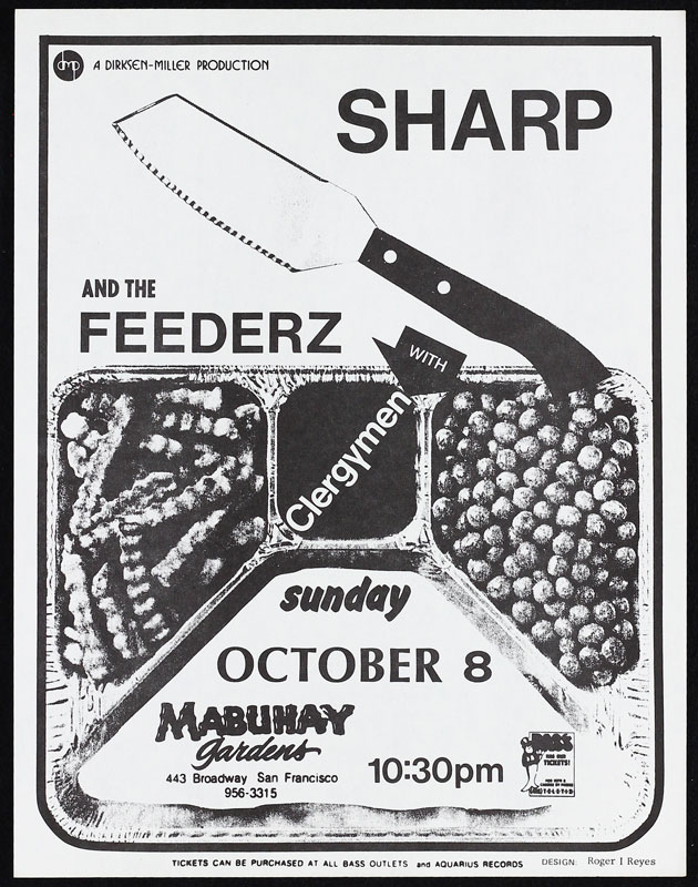 Roger/Reyes Sharp Punk Flyer / Handbill