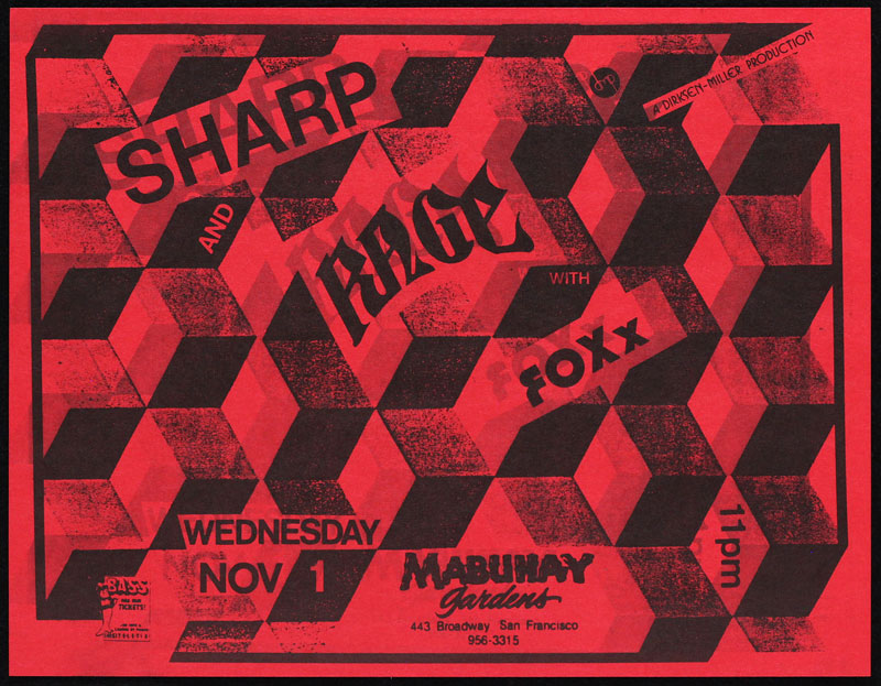 Sharp Punk Flyer / Handbill