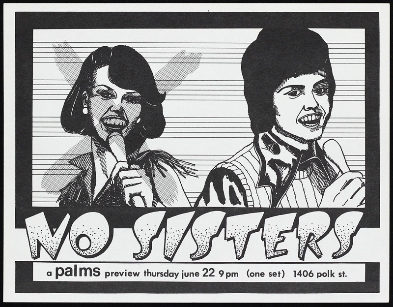 No Sisters Punk Flyer / Handbill