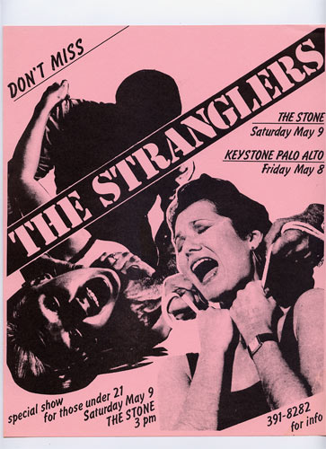 The Stranglers Punk Flyer / Handbill