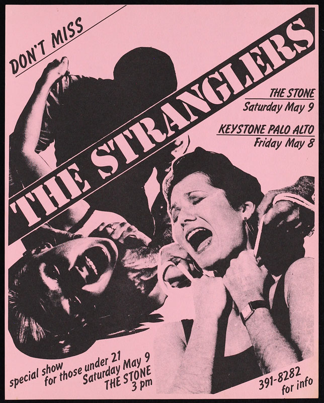 The Stranglers Punk Flyer / Handbill