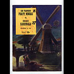 1951 San Francisco 49ers vs Chicago Cardinals Pro Football Program