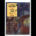 1951 San Francisco 49ers vs Los Angeles Rams Pro Football Program