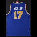 Chris Mullin Golden State Warriors Autographed Basketball Jersey