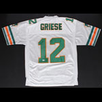Bob Griese Miami Dolphins Autographed Football Jersey