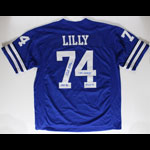 Bob Lilly Dallas Cowboys Autographed Football Jersey