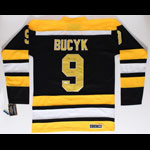 Johnny Bucyk Boston Bruins Autographed Hockey Jersey