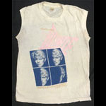 David Bowie Serious Moonlight Tour 1983 Oakland Muscle Vintage T-Shirt