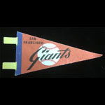 San Francisco Giants Mini Punch Out Pennant