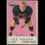 Joe Krupa 1959 Topps #144 Autographed Football Card