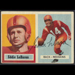 Eddie LeBaron 1957 Topps #1 Autographed Football Card