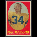 Joe Marconi 1958 Topps #63 Autographed Football Card