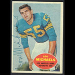 Lou Michaels 1960 Topps #69 Autographed Football Card
