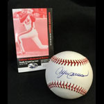 Andre Dawson Autographed Baseball