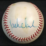 Jack Clark Autographed Baseball