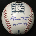 Willie Mays Hall of Fame HOF Autographed Baseball