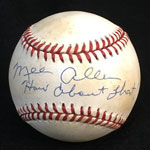 Mel Allen PSA DNA Autographed Baseball