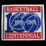 NBA 1891 - 1991 Basketball Centennial Patch