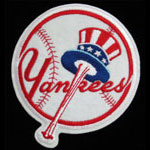 New York Yankees Logo Baseball Patch