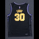 Stephen Curry Golden State Warriors Signed Autographed Basketball Jersey