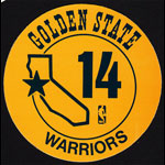 Golden State Warriors Basketball Sticker