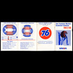 San Francisco Warriors NBA Basketball Pocket Schedule