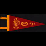 Theta Upsilon Fraternity Mini Pennant