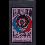 Grateful Dead L.A. Sports Arena 1994 Crew Pass Laminate