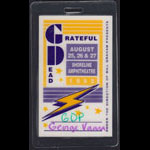 Grateful Dead August 1993 Shoreline Crew Pass Laminate