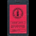 Grateful Dead 1986 Stanford BGP Staff Security Laminate