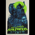 Vance Kelly Kirk Von Hammett's Fear Fest-Evil (Festival) Autographed Poster