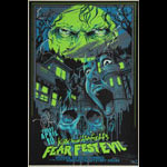 Vance Kelly Kirk Von Hammett's Fear Fest-Evil (Festival) Autographed Poster