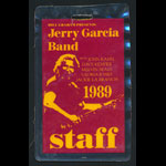 Jerry Garcia Band 1989 Tour BGP Staff Laminate