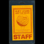 Huey Lewis and the News - Stevie Ray Vaughan BGP Staff Used Laminate