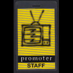 U2 Zoo Tv 1992/93 Tour Promoter Staff Pass Laminate