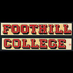 Foothill College Owls Decal