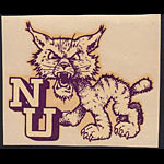 Northwestern University Bobcats Decal