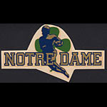 University of Notre Dame Fighting Irish Football Decal