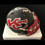 Len Dawson Kansas City Chiefs 1987 Hall of Fame Football Autographed Mini Helmet
