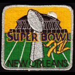 Super Bowl XII - New Orleans Patch