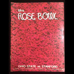 1971 Ohio State vs. Stanford Rose Bowl College Football Program