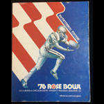 1976 Rose Bowl Program UCLA vs Ohio State College Football Program