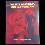 Rose Bowl 1977 College Football Program