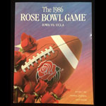 Rose Bowl 1986 College Football Program