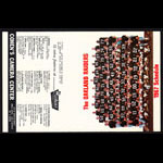 Oakland Raiders **RARE** 1967 Pocket Schedule VTG AFL Clem Daniels Promo guide Football Pocket Schedule