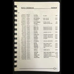 King Crimson USA Tour 1996 Travel Book Itinerary