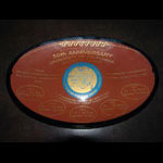 Cal Football 50th Anniversary Wonder Teams  Commemorative Glass Presentation Dish Plate